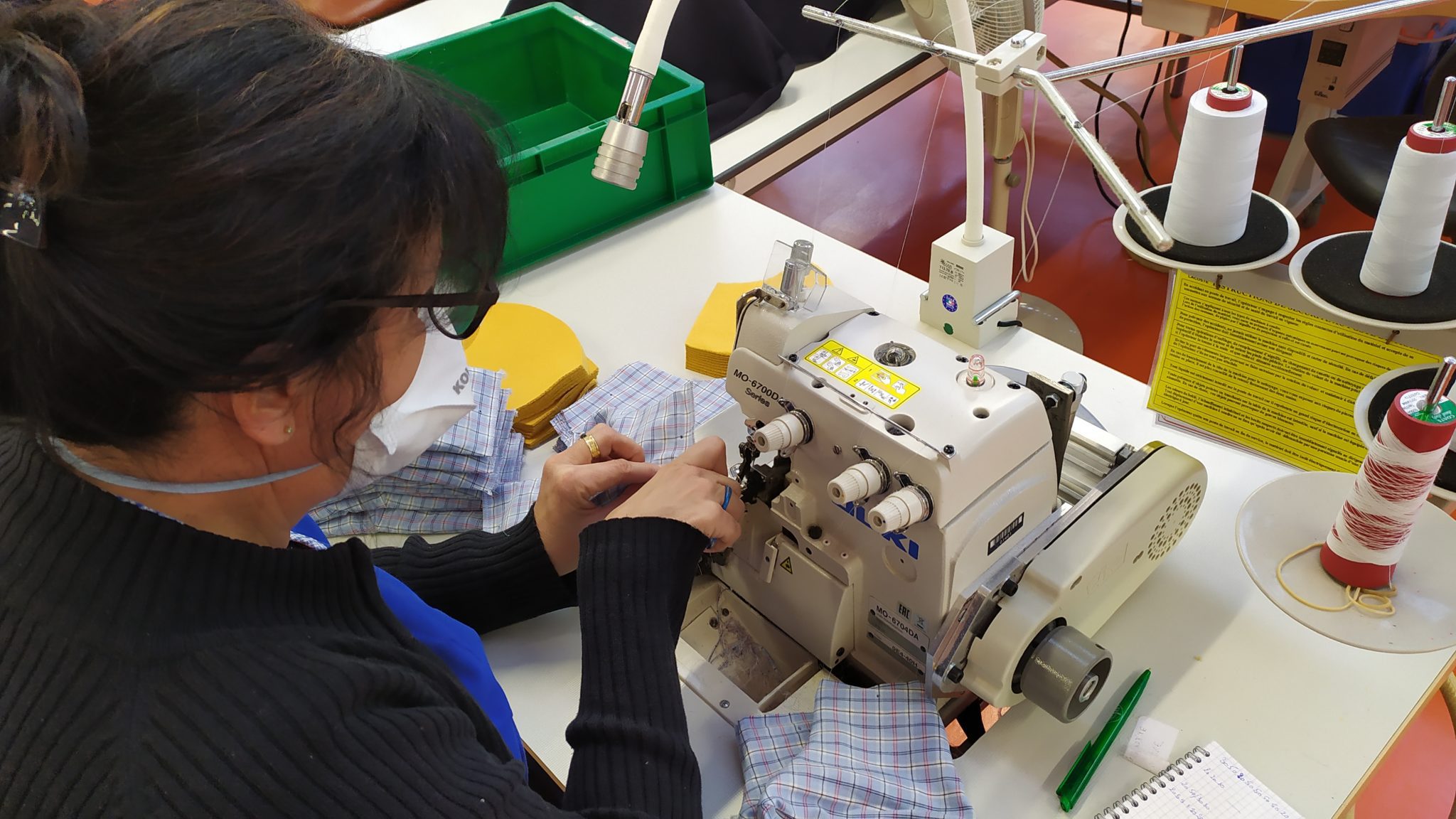 Historic Lacoste in produces masks for workers |ADDICTED