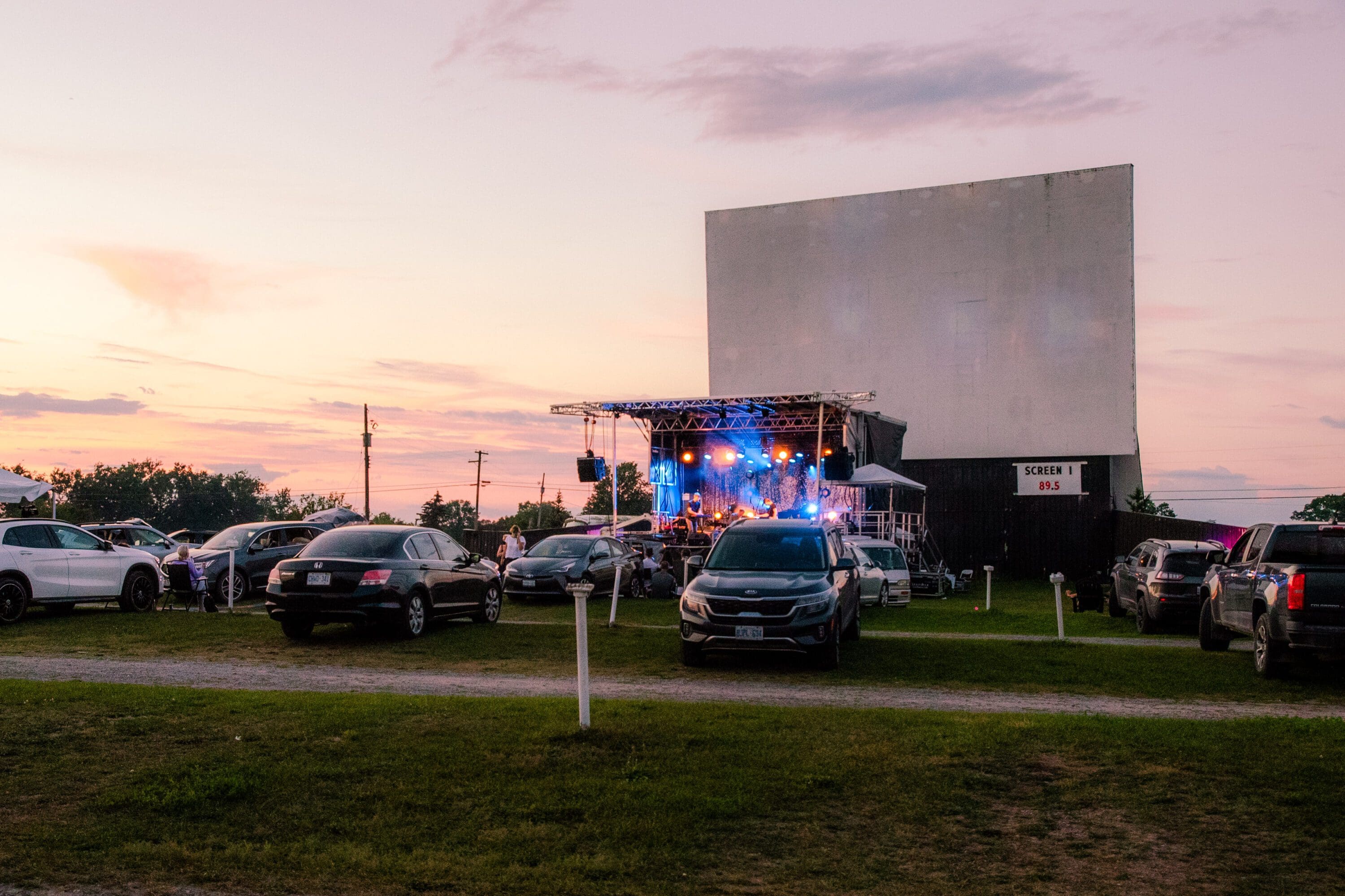 A Night Under the Stars with Golden Hour Fest Golden Hour stage at sunset