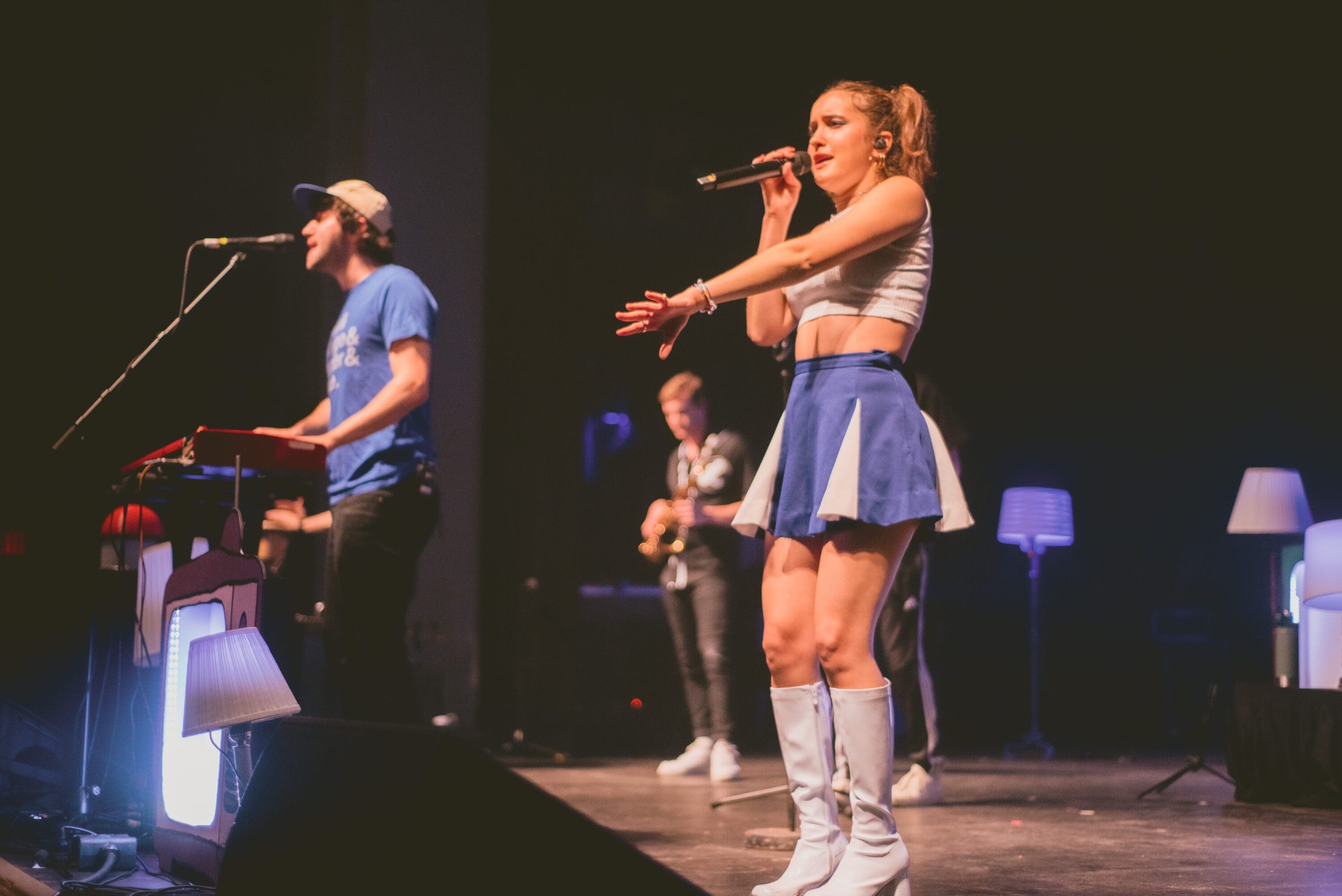 Clyde and Gracie of Lawrence performing live at Danforth Music Hall
