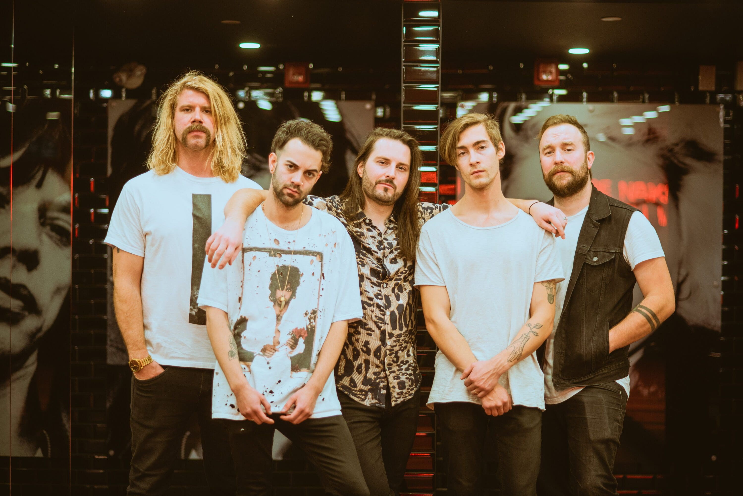 Whale and the Wolf band portrait at El Mocambo