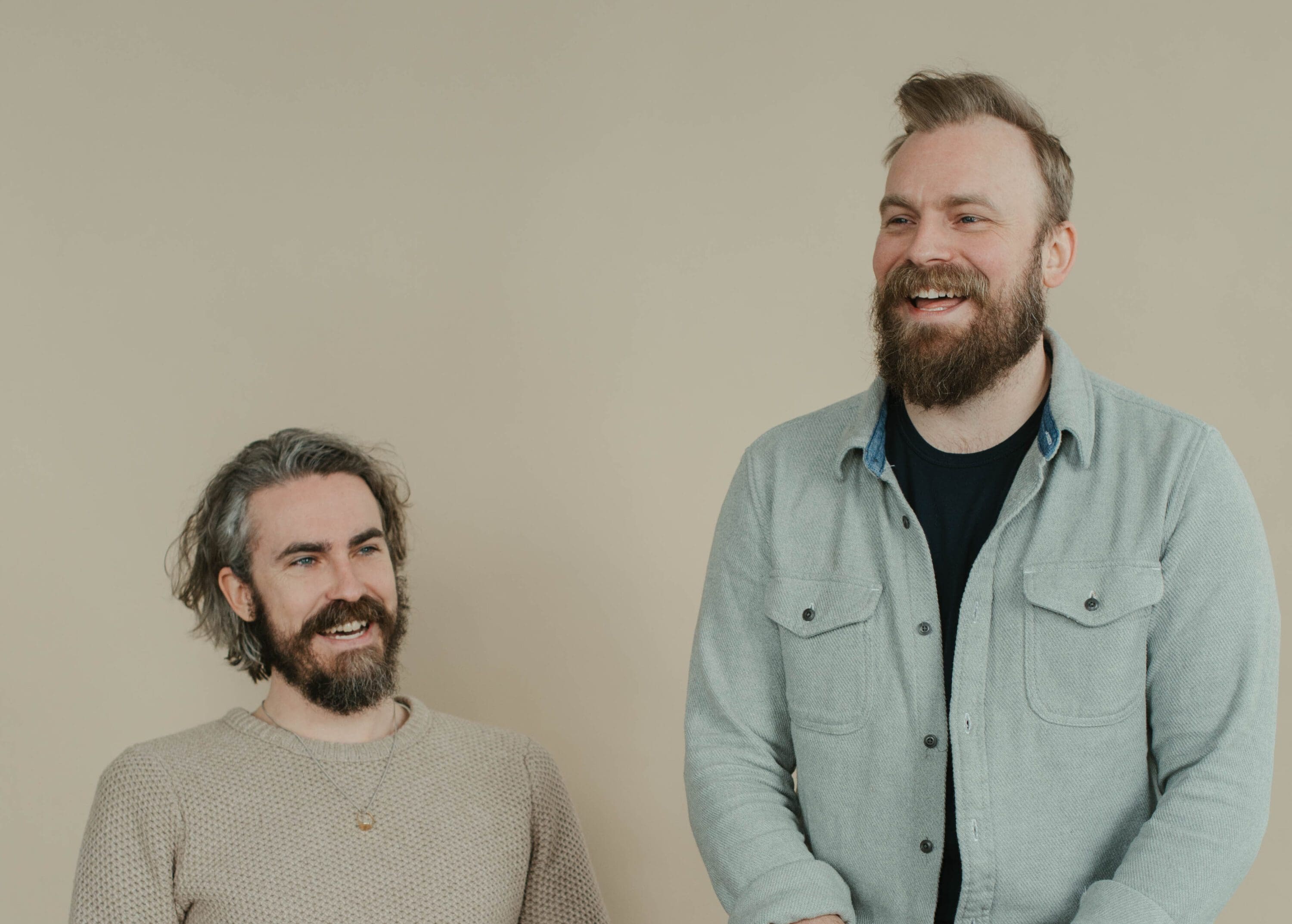 Press photo of Dave and Joey Landreth of The Bros. Landreth