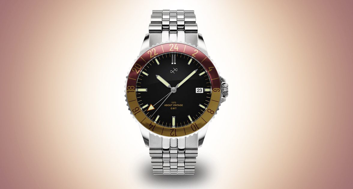 Vintage outlet gmt watch