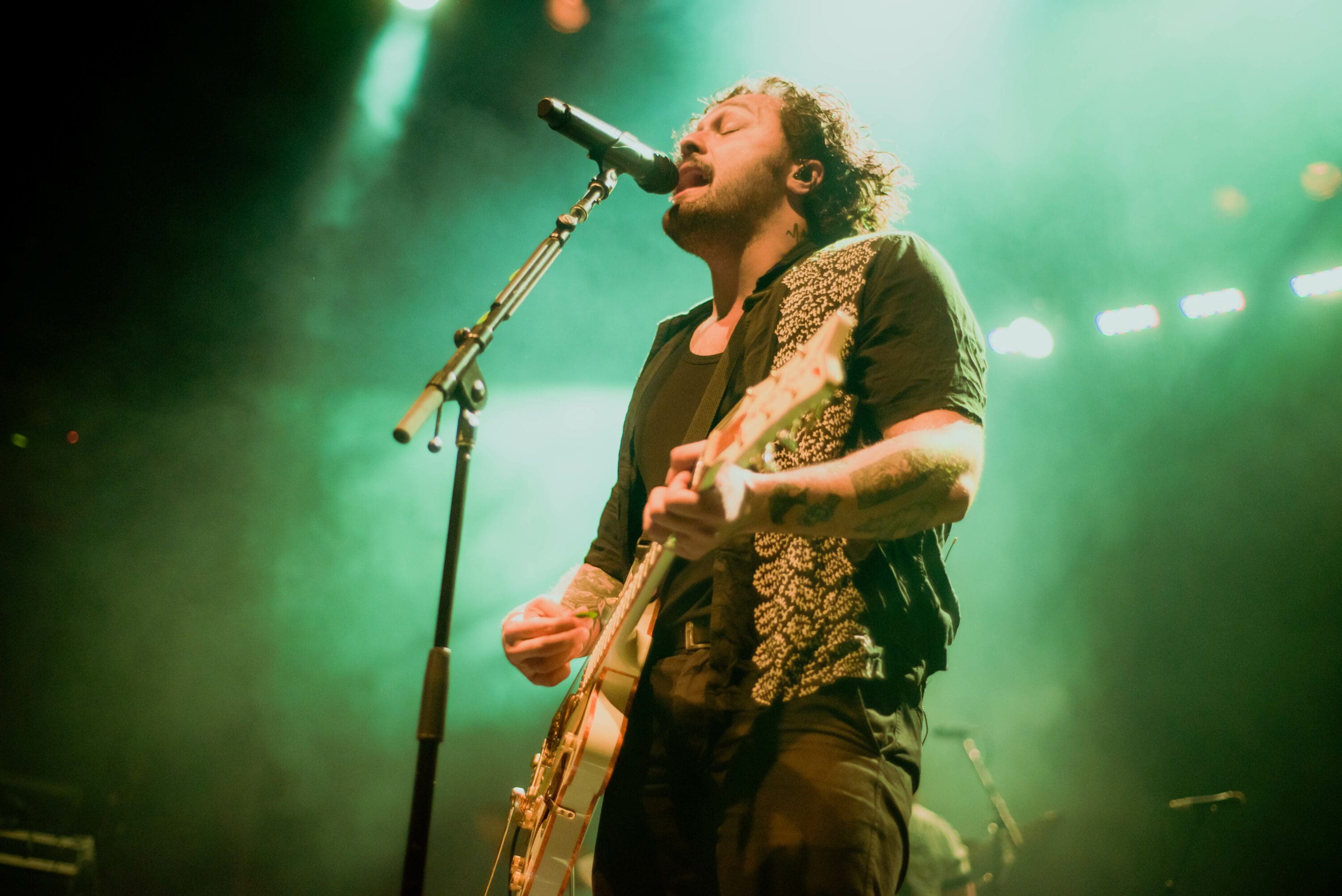 Gang of Youths performing at Danforth Music Hall in Toronto