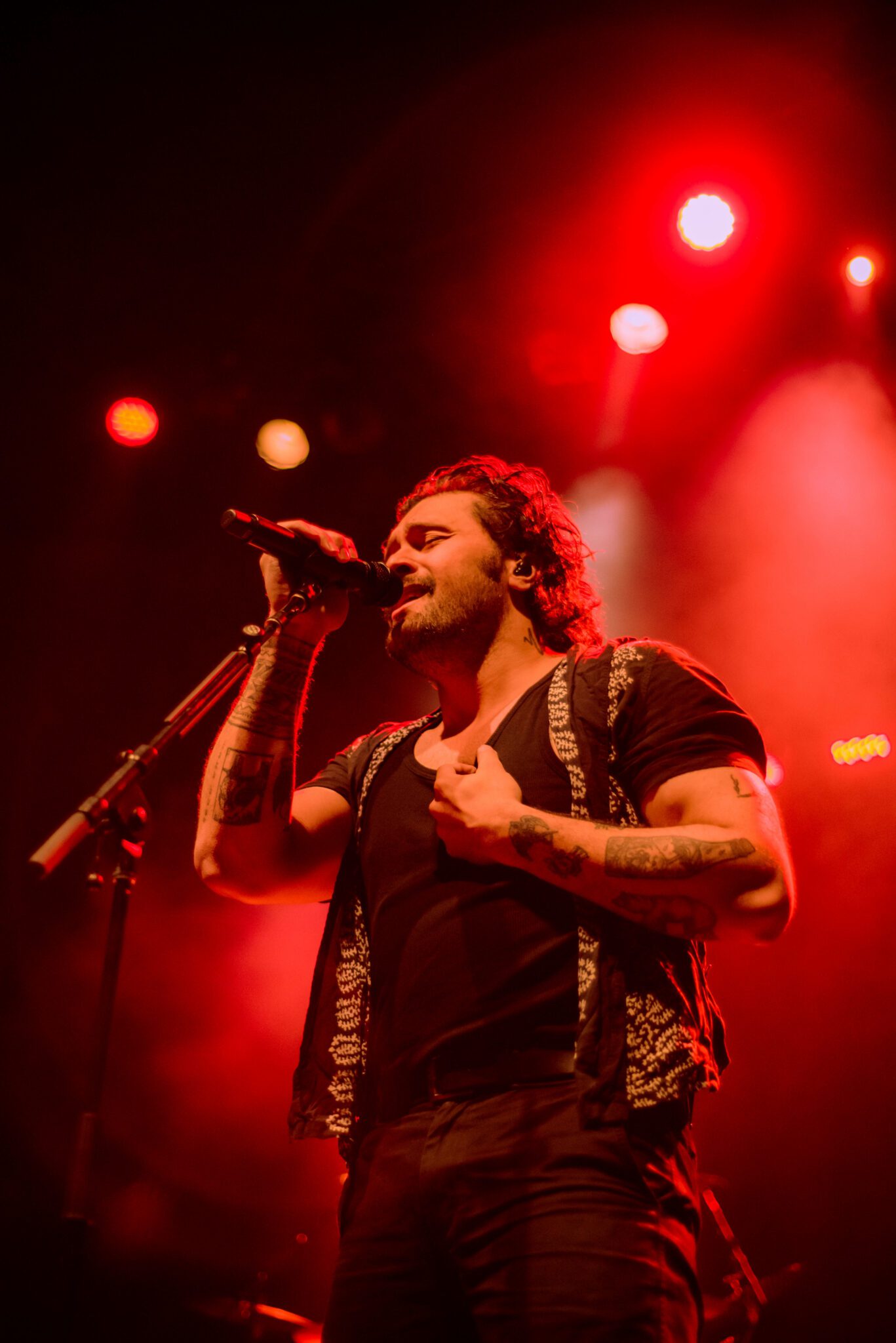 Gang of Youths performing at Danforth Music Hall in Toronto