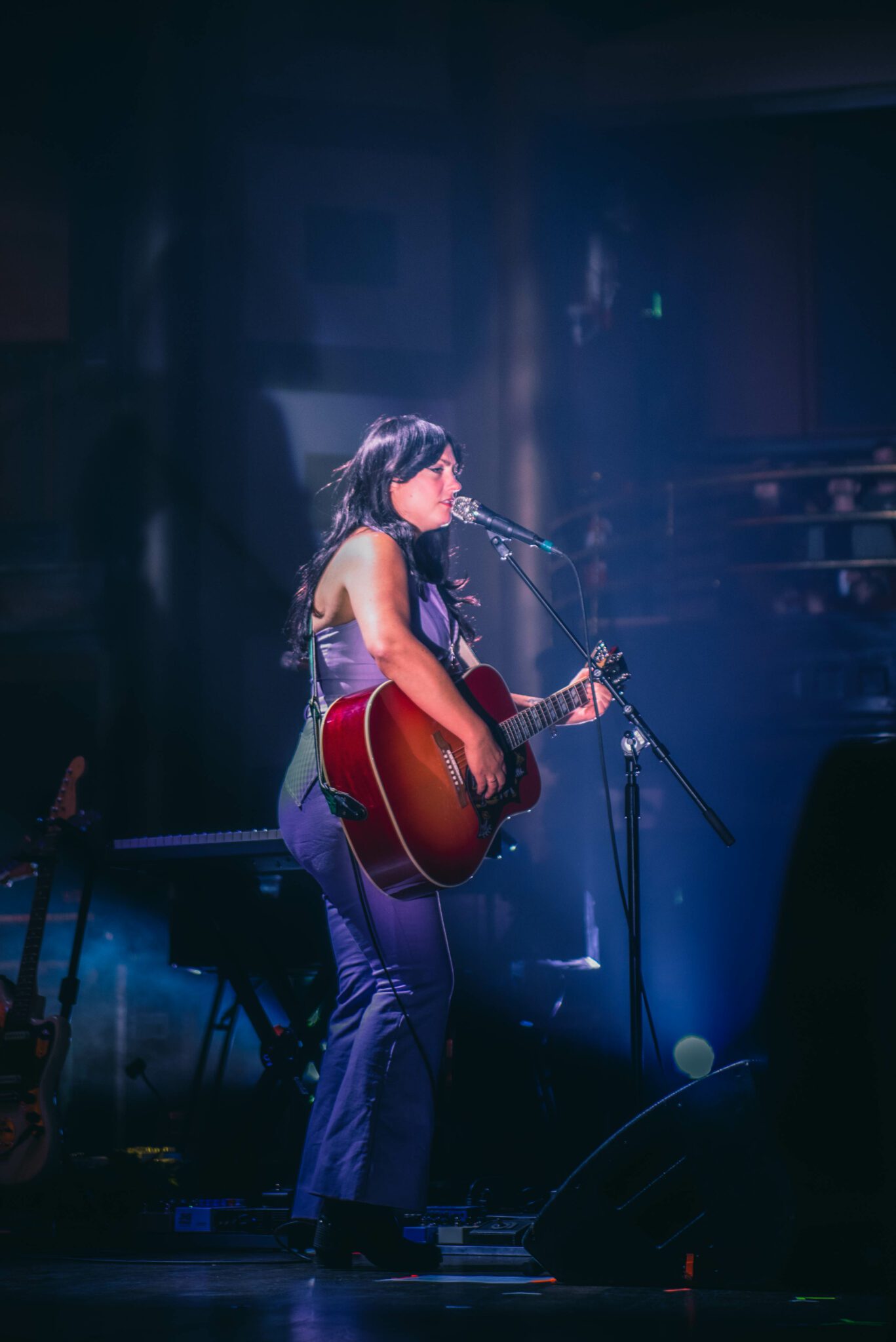Angel Olsen performing at Massey Hall in Toronto