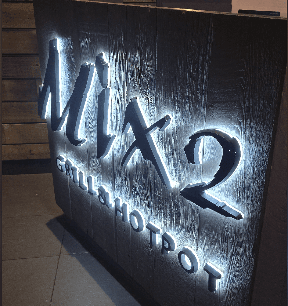 Mix2 Grill & Hot Pot Sign